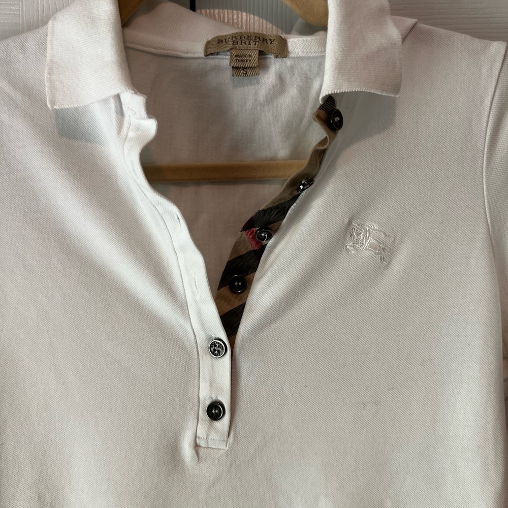 Burberry Brit Polo Small EUC - Picture 2 of 4